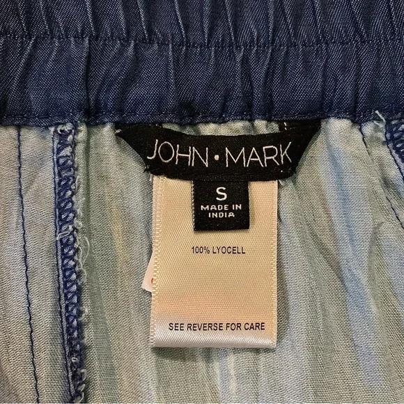 John Mark tye dyed panel boho skirt - Picture 2 of 6